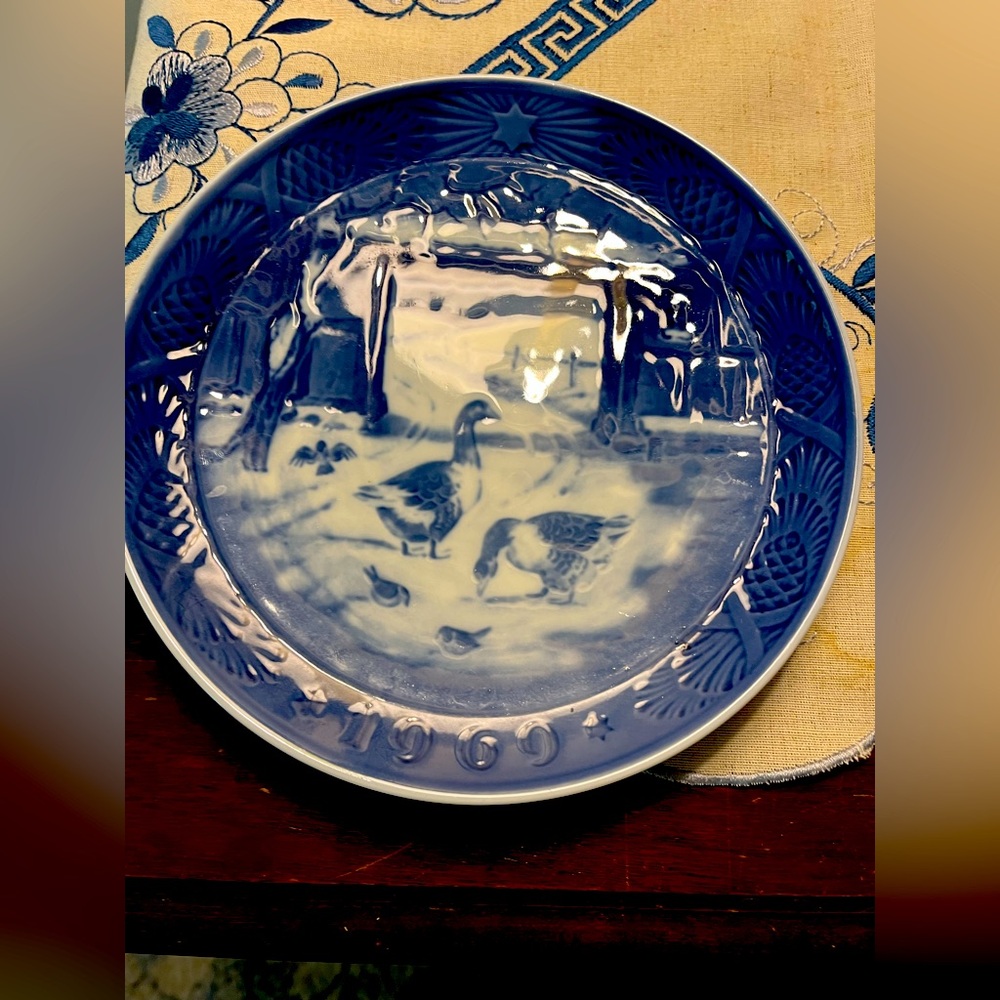 Royal Copenhagen plate.